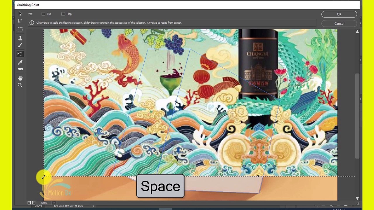 Mockup Wallpaper Into Gift Box More Special and Beautiful in Photoshop- motion dx