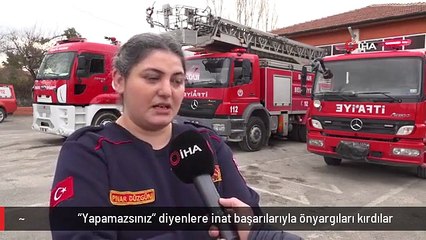 "Yapamazsınız" diyenlere inat başarılarıyla önyargıları kırdılar