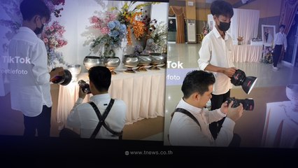 เปิดภาพสุดเซอร์ไพรส์! ช่างภาพถ่ายอะไรในงานแต่งที่ทำให้บ่าวสาวอึ้ง 🤵💍