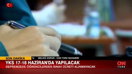 Yükseköğretim Kurumları Sınavı (YKS) tarihi açıklandı