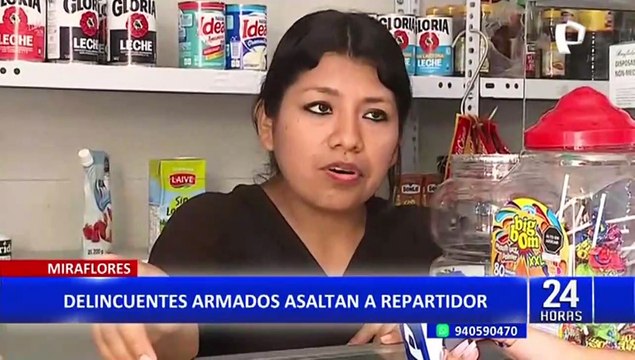 Miraflores: Delincuentes abren puertas de vehículo para asaltar a los pasajeros