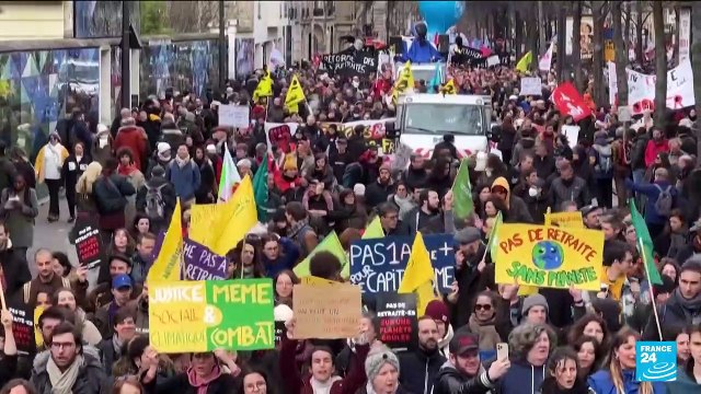 Unions vow to continue ‘unlimited’ unlimited strikes against pension reform