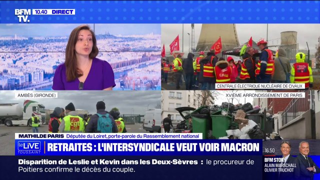 Marie-Charlotte Garin, députée EELV du Rhône, sur la réforme des retraites: Évidemment qu'il faut ouvrir le dialogue et ça parait lunaire que la dernière rencontre ait eu lieu en juin sur un sujet si crucial
