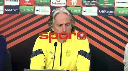 Jorge Jesus: "Turu geçecek gücümüz var"