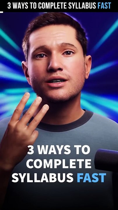 How to Complete Entire Syllabus in Less Time! ✍️ #shorts