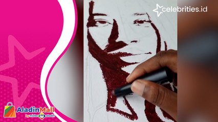 Seniman Ini Ciptakan Lukisan dari Lipstik, Begini Hasilnya