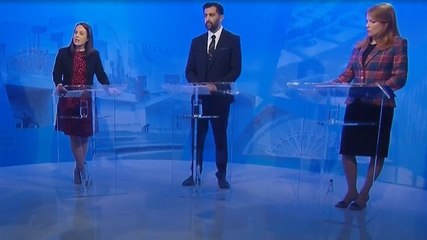 Candidates clash in fiery first SNP TV debate dominated by independence
