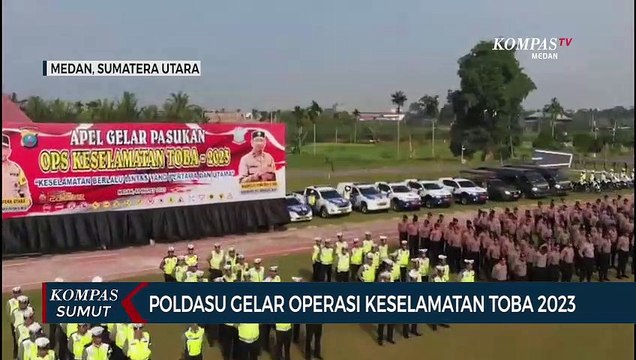 Polda Sumatera Utara Gelar Operasi Keselamatan Toba 2023