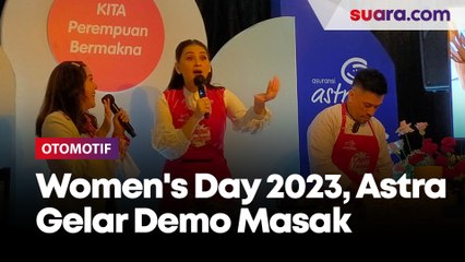 Merayakan International Women's Day 2023, Asuransi Astra gelar Demo memasak sehat