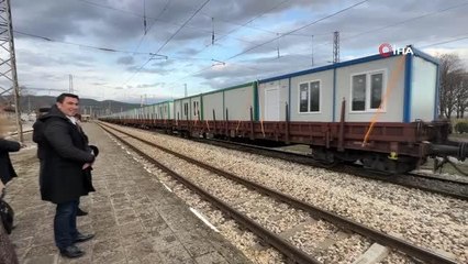 Bulgaristan'dan Türkiye'deki deprem bölgelerine 70 konteyner