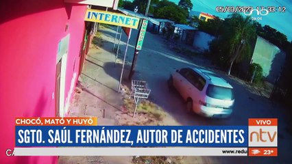 Piden la captura del sargento Saúl Fernández, "autor" de múltiples accidentes de tránsito con muerte