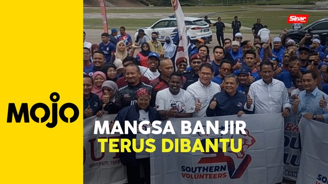 231 sukarelawan Southern Volunteers mula misi pasca banjir di Johor