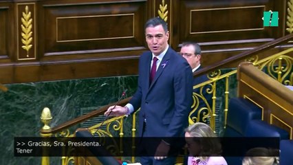 Sánchez, a Sayas: "Tener doble sesión de control por parte del Partido Popular no deja de ser llamativo"