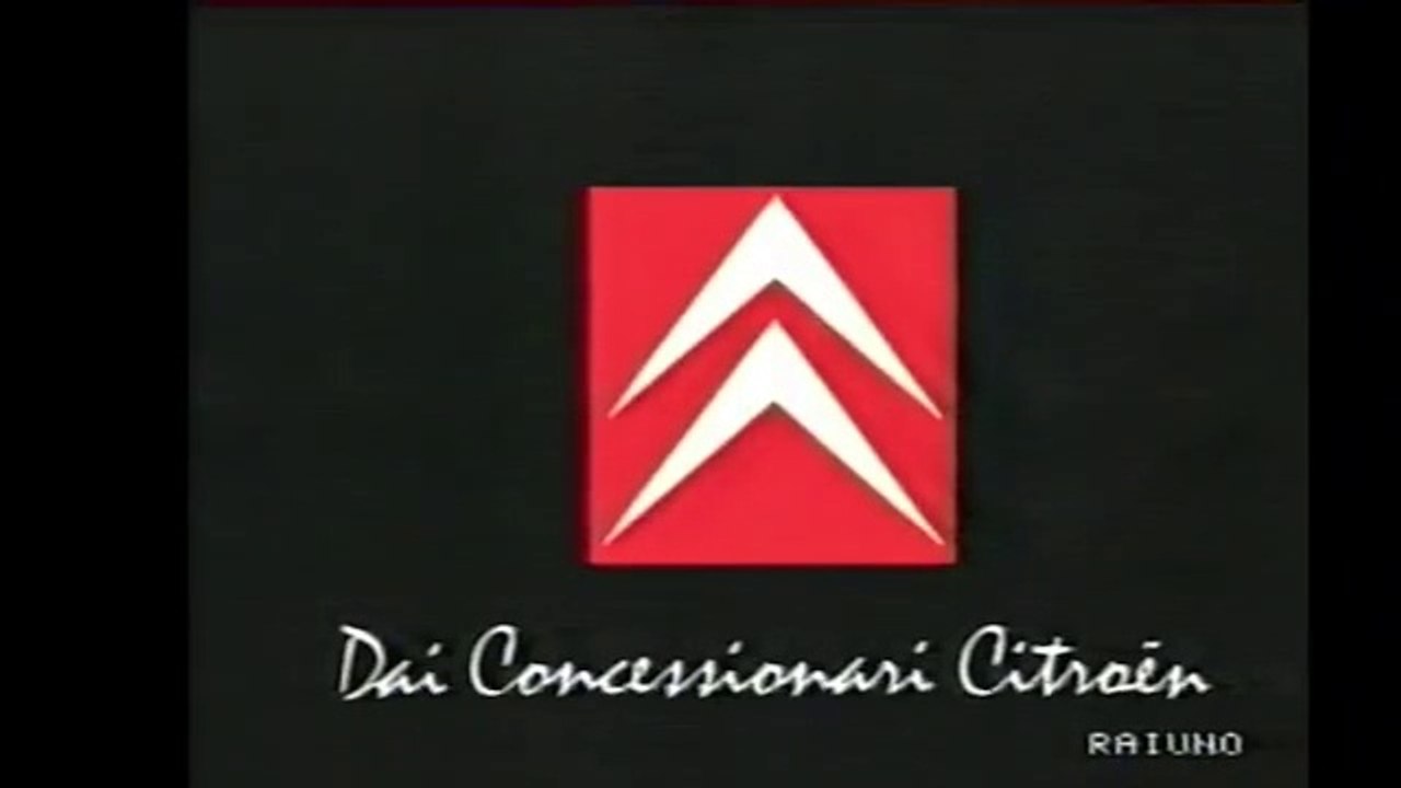 Pubblicità/Bumper anni 80 RAI 1 - Citroen AX & BX trasmessa il 13 Febbraio 1989
