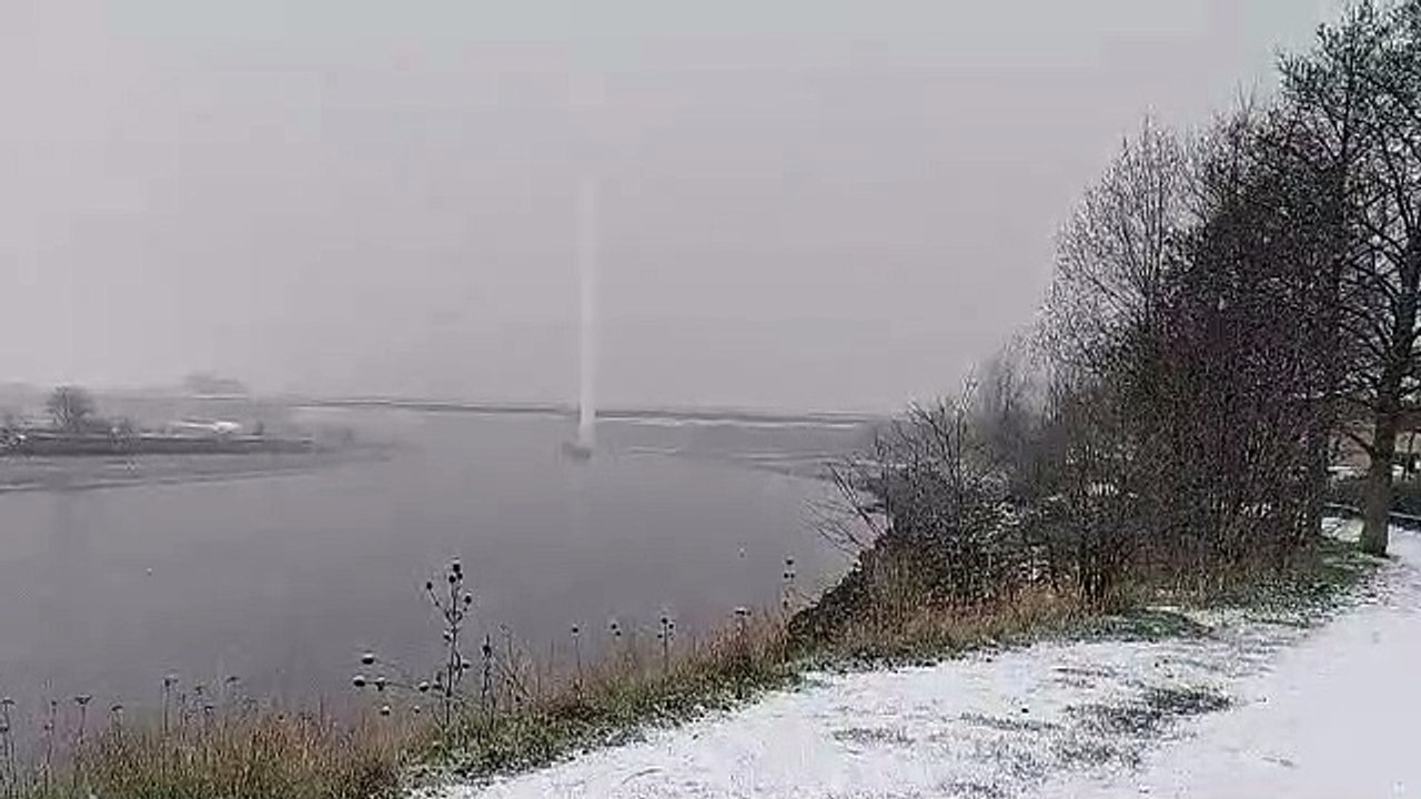 Snow in Sunderland, March 2023 video Dailymotion