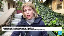 Catastrophe ferroviaire : la Grèce à l'arrêt descend dans la rue