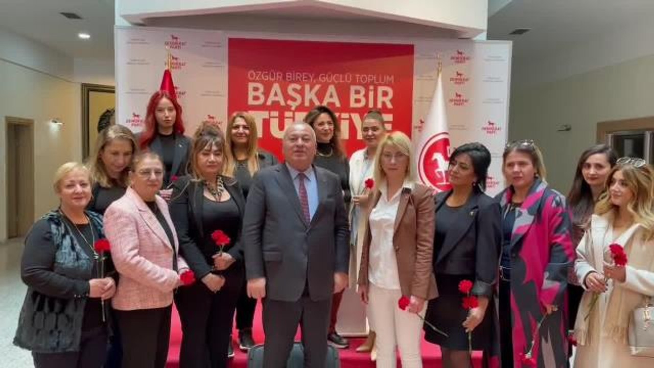 DP'li Enginyurt'tan 8 Mart Açıklaması: "Demokrat Parti, Recep Tayyip Erdoğan'ın Kadınlara 'Sürtük' Dediği Anlayışı Ayaklarının Dibinde Ezecek"