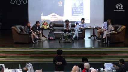 Maria Ressa to Gen Z: You have as much to contribute as those who are old and scarred