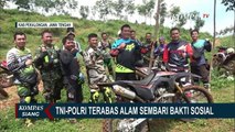 TNI Polri dan Komunitas Trail Pekalongan Patroli Jelajah Alam