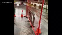 Flooding in Ashford after pipe bursts