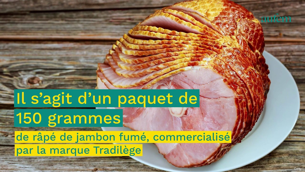 Rappel de produit : attention, ce jambon porteur d’une bactérie ne doit pas être consommé