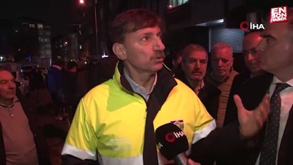 Bahçelievler’de kaldırım altındaki kömürlük tavanı çöktü