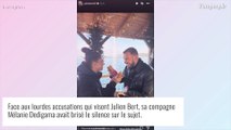 Julien Bert visé par de graves accusations : Mélanie Dedigama se console auprès de son ex et s'explique