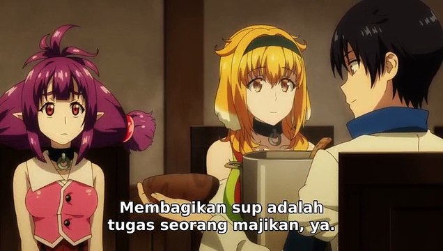 Isekai Meikyuu de Harem wo Episode 12 (END) Subtitle Indonesia