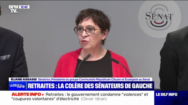 Eliane Assassi, présidente du groupe communiste au Sénat: Que ce soit la droite sénatoriale, ou que ce soit le gouvernement, ils ne supportent plus l'exercice, pourtant purement constitutionnel, du droit d'amendement