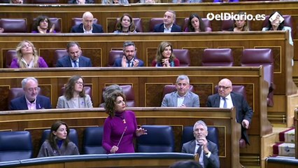 Vox habla del caso Mediador y Montero recuerda a la bancada de la extrema derecha sus condenas