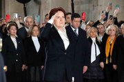 Akşener, kadınlarla Anıtkabir'i ziyaret etti