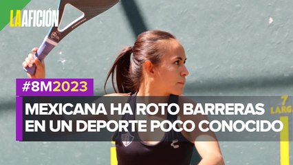 Laura Puentes, joya del frontenis mexicano y su lucha por la igualdad de género: "te van cansando"
