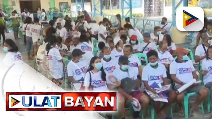 DSWD at QC LGU, nagbigay ng cash aid sa 274 pamilyang nasunugan sa Brgy. Tatalon