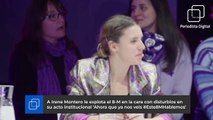 A Irene Montero le explota el 8-M en la cara con disturbios en su acto: 