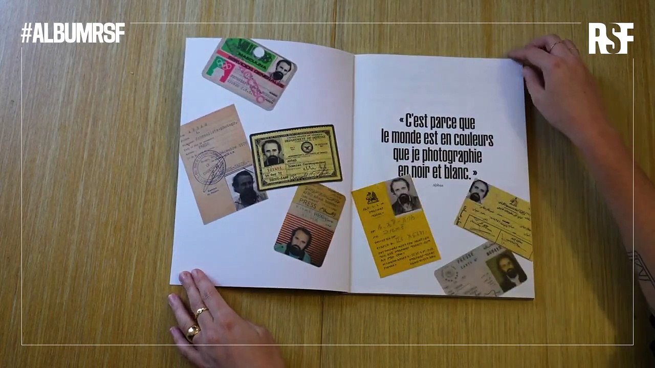 Après Raymond Depardon, Robert Capa ou Robert Doisneau, Reporters sans frontières (RSF) met à l'honneur le photographe iranien Abbas dans son 72e album