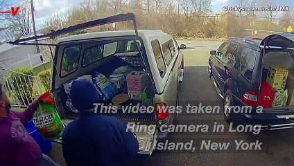 Ring Camera Captures Plane Going Down and Subsequent Crash