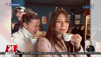 Gabbi Garcia at Jodi Sta. Maria, nag-foodtrip sa Milan; Naka-bonding din si Joshua Garcia | 24 Oras