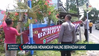 Polsek Patrang Jember Gelar Sayembara Tangkap Maling Berhadiah Uang