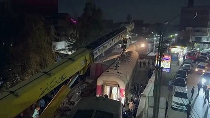 Accidente de tren en Egipto deja cuatro muertos y una veintena de heridos