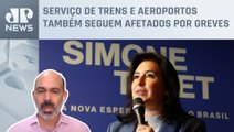 Simone Tebet fala sobre pacote de medidas que beneficiam mulheres; Schelp analisa