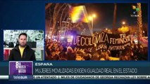 España: Movimiento feminista sale a las calles en reclamo de sus derechos este 8 de marzo