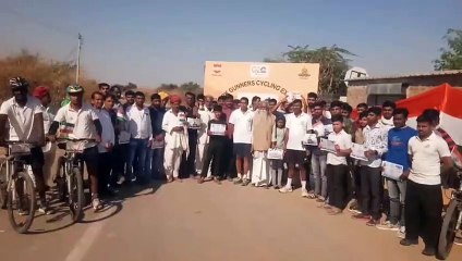 Watch Video: नोख पहुंची सेना की साईकिल रैली