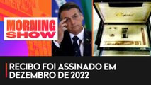 Novo documento afirma que Bolsonaro recebeu pacote de joias pessoalmente