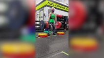 IWD: Weightlifting grandmother trains in the gym more than SIXTEEN hours a week