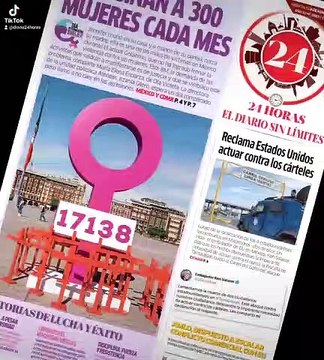 24 Horas Desde 2019 más de 300 mujeres han sido asesinadas mensualmente en México