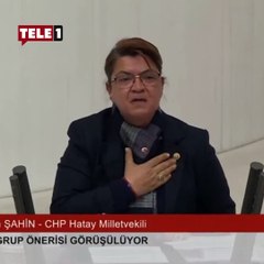CHP'li Şahin kürsüde yumruklarını vura vura anlattı! "Beni dinleyeceksin, acıma saygı duy!"
