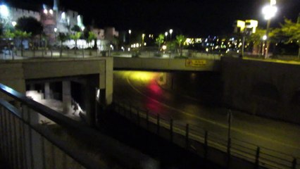 JERUSALEM-SINA 2019, 05.00 in the morning, going to the Church of the Resurrection passing the Jaffa Gate