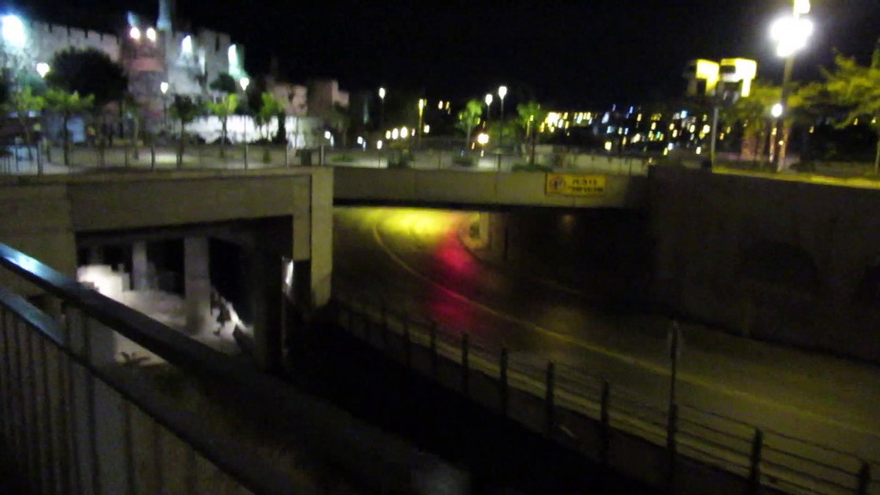 JERUSALEM-SINA 2019, 05.00 in the morning, going to the Church of the Resurrection passing the Jaffa Gate