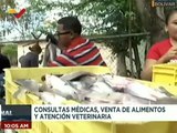 Venta de alimentos, consultas médicas y veterinarias, beneficiaron a más de mil familias en Bolívar