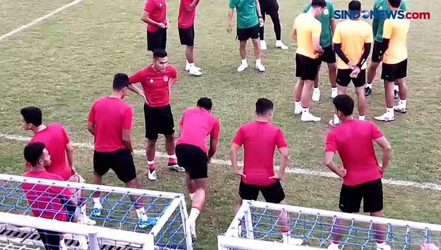 Jelang Lawan Curacao di FIFA Matchday, Shin Tae-yong Pimpin Latihan Perdana Timnas Indonesia